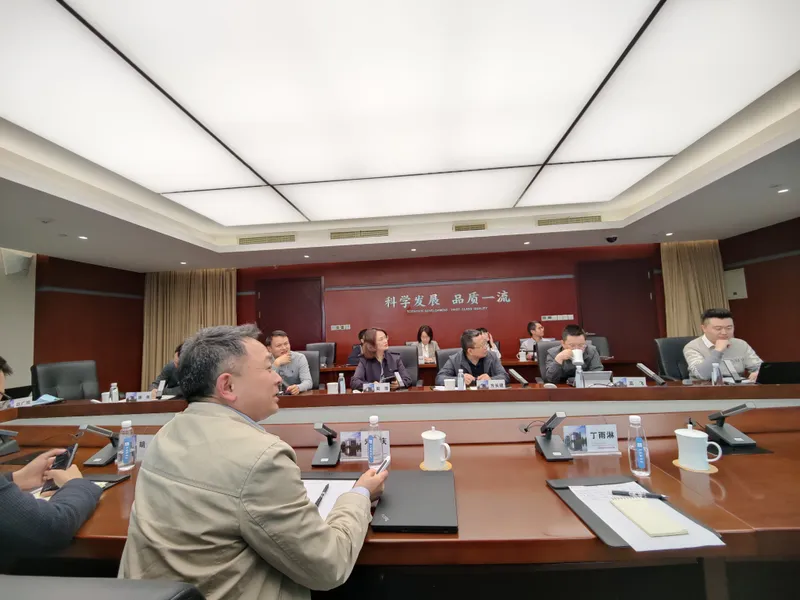 朱庆应邀带队到中国建筑西南设计研究院有限公司访问交流