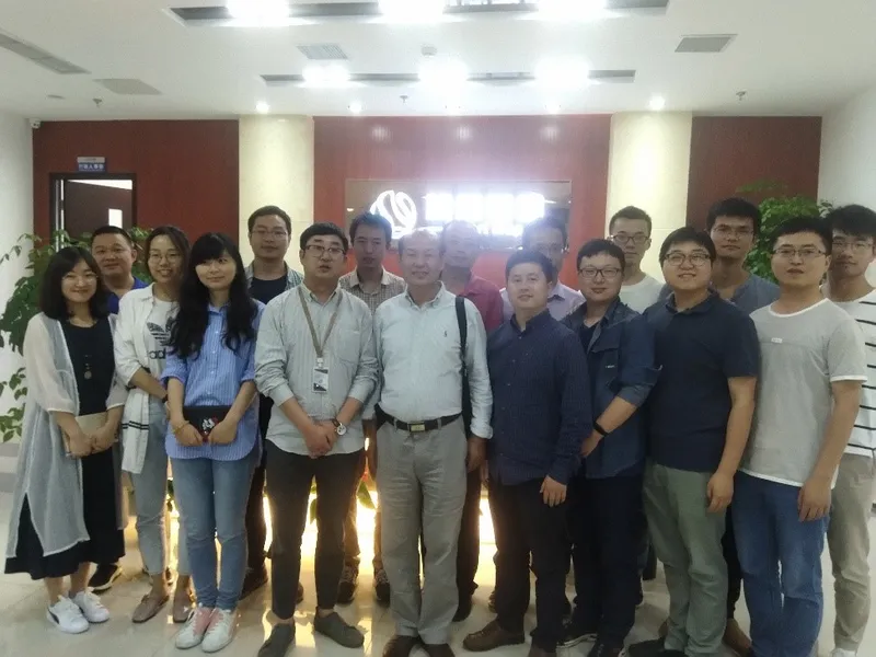 中铁二院测绘工程设计研究院院长杨锋一行到视慧智图考察交流